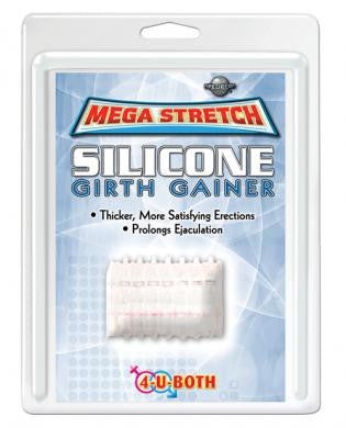 Mega stretch silicone girth gainer - clear