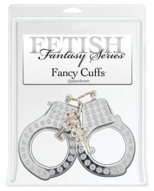 Fetish Fantasy Series Fancy Hand Cuffs - Silver