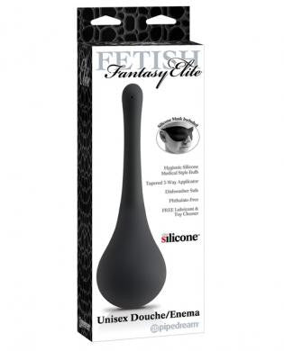 Fetish fantasy elite unisex douch/enema - black