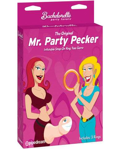 Mr. Party Pecker Inflatable Strap-on Ring Toss Game