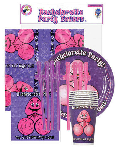Bachelorette happy dicky party set - 8 pc
