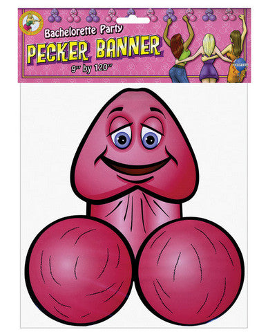 Pecker banner (12 ft)