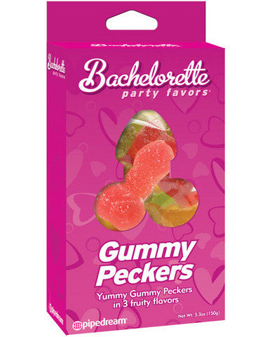 Bachelorette party favors gummy peckers