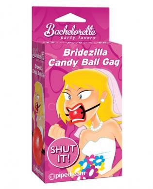 Bachelorette party favors bridezilla ball gag