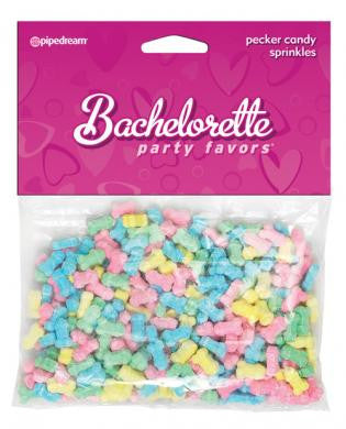 Bachelorette party favors pecker sprinkles