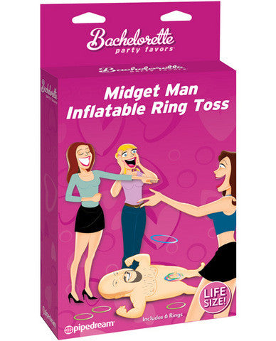 Bachelorette party favors midget man ring toss game