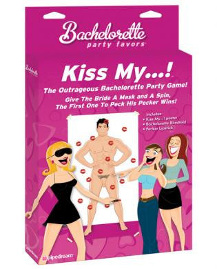 Bachelorette Kiss My...Party Game