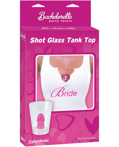 Bachelorette Shot Glass Tank Top S/M