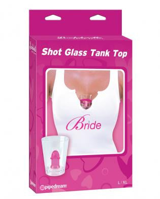 Bachelorette Shot Glass Tank Top L/Xl