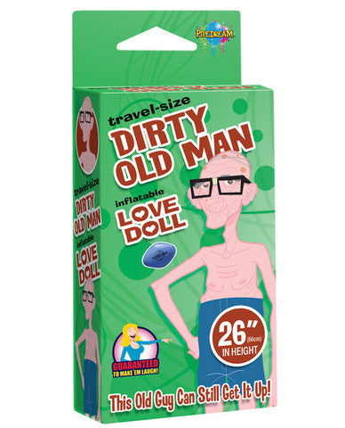 26in travel-size dirty old man love doll