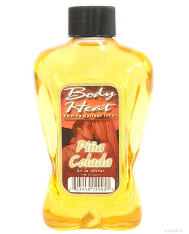 Body heat lotion - pina colada 8 oz