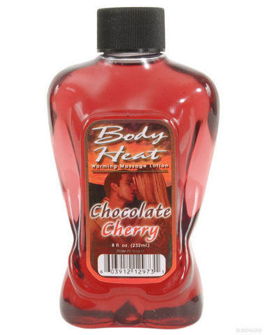 Body heat lotion - chocolate cherry 8 oz