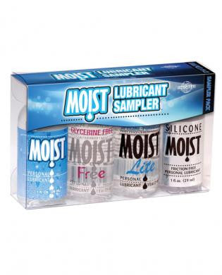 Moist lubricant sampler - pack of 4.1 oz