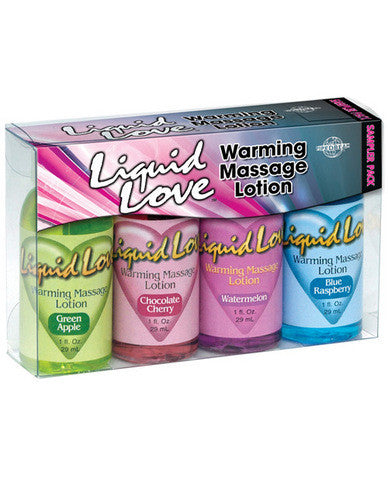 Liquid love sampler - pack of 4