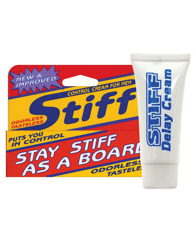 Stiff delay cream - .5 oz