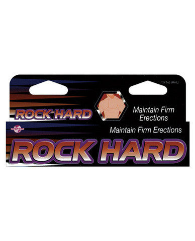 Rock hard maintain firm erections