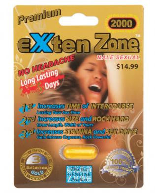 Exten Zone Premium 2000 - 1 Capsule Pack
