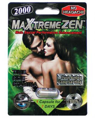 MaxtremeZen 2000 - 1 Capsule Pack