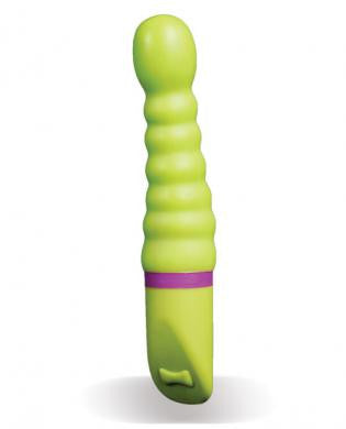 Rainbow Apple Silicone Vibrator