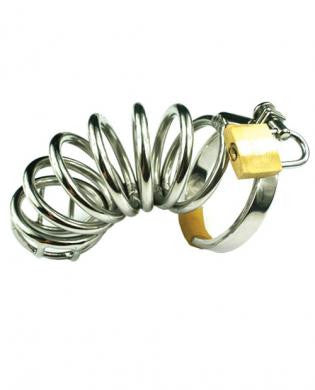 Rapture Stainless Steel Six Ring Cock Cage