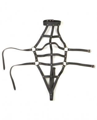 Rapture Female Leather Bondage Harness