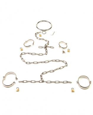 Rapture 5 Piece Stainless Steel Restraint Set
