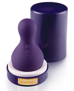 Rianne s matryoshka rechargeable with stand - deep purple