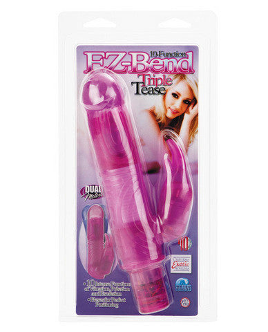 Ez bend triple tease 10 function - pink