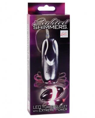 Lighted shimmers led turbo bullet - pink