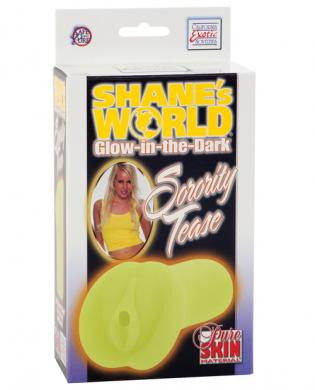 Shane&#039;s world glow in the dark sorority teases masturbator - yellow