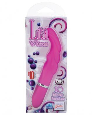 Lia g caress 10 function waterproof vibrator - pink