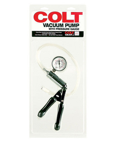 Colt vacuum pump w/pressure gauge