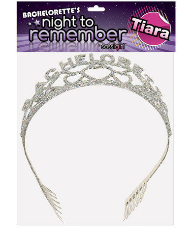 Night to remember bachelorette tiara by sassi girl