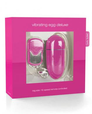 Shots vibrating egg deluxe - pink