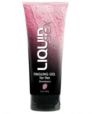 Tlc liquid sex tingling gel for her - 2 oz strawberry