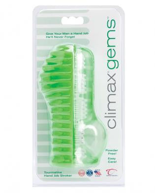 Climax gems hand job stroker - tourmaline