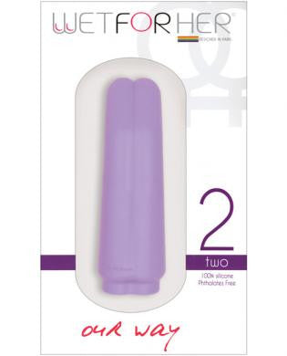 Wetforher two lesbian sex toy - violet